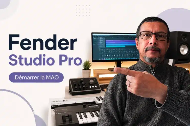 Fender Studio Pro le logiciel pour débuter la MAO